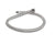 T&S BRASS PARTS T&S Brass 019969-45 19 Flex SS Supply Hoses 3/8 Compression - SKU TS019969-45
