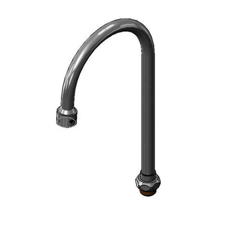 T&amp;S BRASS PARTS T&amp;S Brass 020036-40 5-3/4 Swivel Gooseneck With 2.2 GPM Vr Aerator - SKU TS020036-40