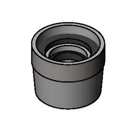 T&amp;S BRASS PARTS T&amp;S Brass 020108-45 Adapter 3/8IN NPT Female X 55/64-27UN Fe - SKU TS020108-45