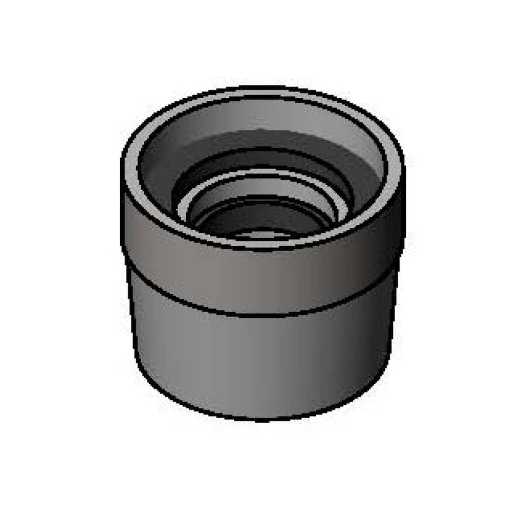 T&S BRASS PARTS T&S Brass 020108-45 Adapter 3/8IN NPT Female X 55/64-27UN Fe - SKU TS020108-45