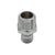 T&S BRASS PARTS T&S Brass 057A Adapter 3/4 NPT Male X 3/4-14UN Male Chrome-Pla - SKU TS057A