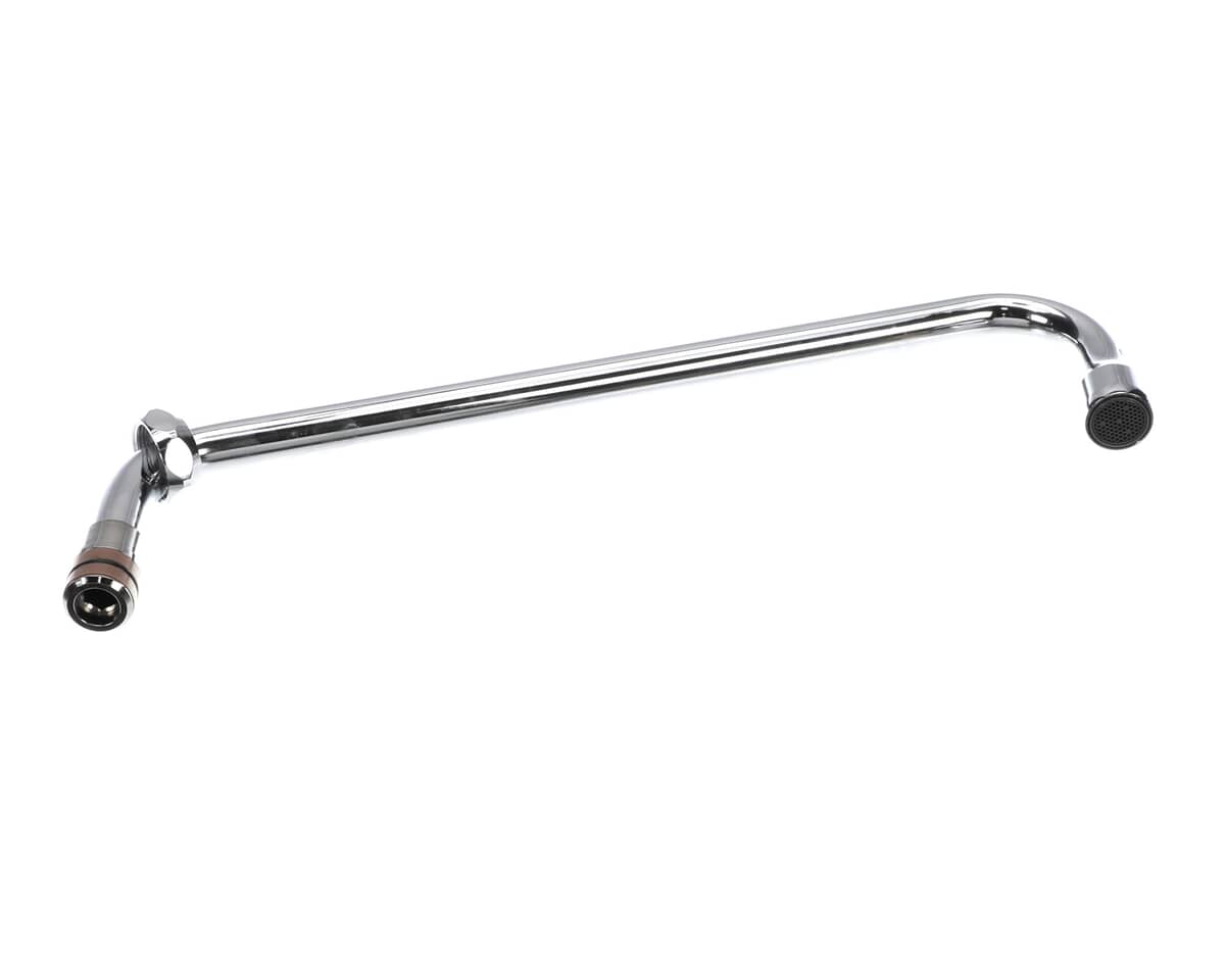T&amp;S BRASS PARTS T&amp;S Brass 062X-A12 Swing Nozzle W/ 1.2 GPM Aerator 12 Leng - SKU TS062X-A12