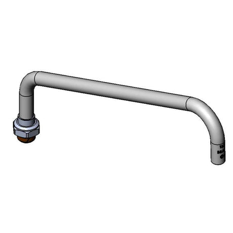 T&amp;S BRASS PARTS T&amp;S Brass 062XP 12 Swing Nozzle W/ Plain-End Outlet - SKU TS062XP