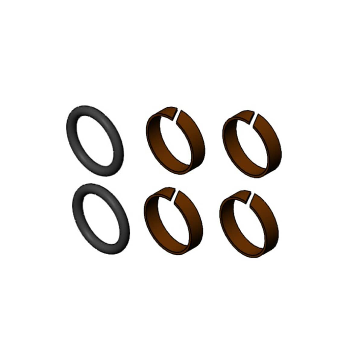 T&amp;S BRASS PARTS T&amp;S Brass 067-HR Heat Resistant Swivel Sleeves &amp; O-Rings - SKU TS067-HR
