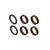 T&S BRASS PARTS T&S Brass 067-HR Heat Resistant Swivel Sleeves & O-Rings - SKU TS067-HR