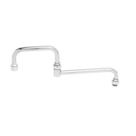 T&amp;S BRASS PARTS T&amp;S Brass 067X-A22 Double-Joint Swing Nozzle 2.2 GPM Aerator 9 Bac - SKU TS067X-A22