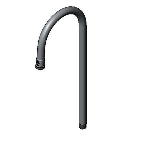 T&amp;S BRASS PARTS T&amp;S Brass 125X Rigid Gooseneck 5-1/2 Spread 14-1/2 Height 9- - SKU TS125X