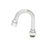 T&S BRASS PARTS T&S Brass 131X-A22 Swivel Gooseneck W/ 2.2 GPM Aerator 2-1 - SKU TS131X-A22