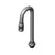 T&S BRASS PARTS T&S Brass 132X-A22 Swivel Gooseneck W/ 2.2 GPM Aerator 2-1 - SKU TS132X-A22