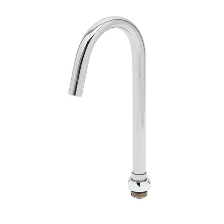 T&amp;S BRASS PARTS T&amp;S Brass 179XP-F05 4-1/4 Plain-End Swivel Gooseneck W/ 0.5 GPM Flow - SKU TS179XP-F05