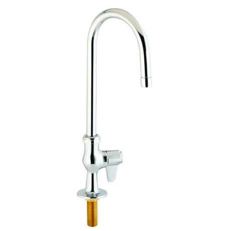 T&amp;S BRASS PARTS T&amp;S Brass 5F-1SLX05 Faucet Single Hole 5-1/2 Swivel Goosen - SKU TS5F-1SLX05
