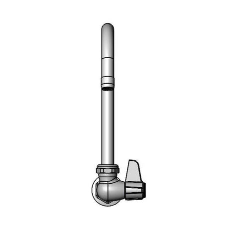 T&amp;S BRASS PARTS T&amp;S Brass 5F-1WLB05C Single Temp, Wall Mount Faucet, Ceramic, Lever Han - SKU TS5F-1WLB05C