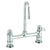 T&S BRASS PARTS T&S Brass 5F-8DLX03 Faucet 8 Centers Deck Mount 3 Spout - SKU TS5F-8DLX03