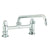 T&S BRASS PARTS T&S Brass 5F-8DLX12V15 Faucet Deck Mount 8IN Centers 12IN Swin - SKU TS5F-8DLX12V15