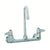 T&S BRASS PARTS T&S Brass 5F-8WLX03 Faucet Wall Mount 8 Centers 3 Rigid Gooseneck - SKU TS5F-8WLX03
