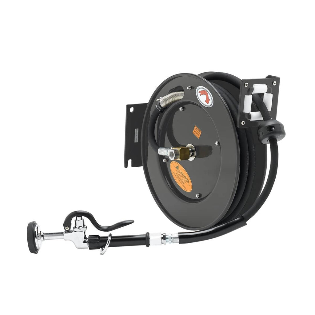T&S BRASS PARTS T&S Brass 5HR-242-01 Hose Reel Open Powder Coated Steel 50' X 3/8 I - SKU TS5HR-242-01