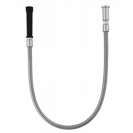 T&amp;S BRASS PARTS T&amp;S Brass 5HSE68 Hose 68 Flex Stainless Steel Black Han - SKU TS5HSE68