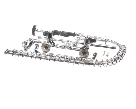 T&amp;S BRASS PARTS T&amp;S Brass 5PR-8W12 Pre-Rinse Wall Mount Base 8 Centers 6 - SKU TS5PR-8W12