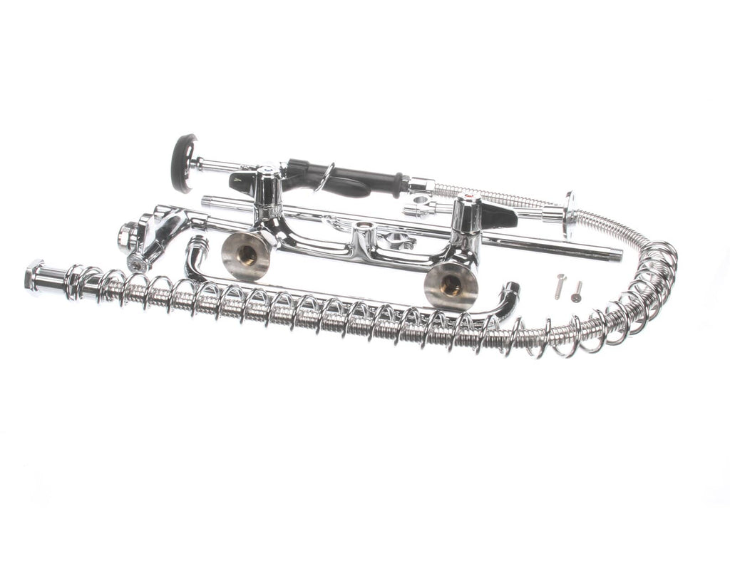 T&S BRASS PARTS T&S Brass 5PR-8W12 Pre-Rinse Wall Mount Base 8 Centers 6 - SKU TS5PR-8W12