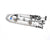 T&S BRASS PARTS T&S Brass 5PR-8W14 Pre-Rinse Wall Mount Base 8 Centers 6 - SKU TS5PR-8W14