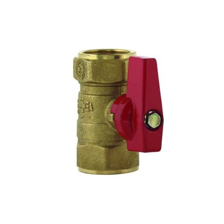 T&amp;S BRASS PARTS T&amp;S Brass AG-7D Gas Appliance Connectors Gas Ball Valve - SKU TSAG-7D