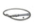 T&S BRASS PARTS T&S Brass B-0044-H-SWV 44 SS Flexible Hose W/ Gray Handle & Prs - SKU TSB-0044-H-SWV