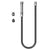 T&S BRASS PARTS T&S Brass B-0044-H5 Hose 44 Flexible Stainless Steel With 172A Adapt - SKU TSB-0044-H5