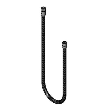 T&amp;S BRASS PARTS T&amp;S Brass B-0046-H2A Hose 46 Flexible Stainless Steel Less Handle - SKU TSB-0046-H2A