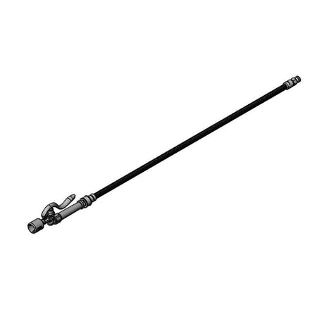 T&amp;S BRASS PARTS T&amp;S Brass B-0100-C-SWV Spray Valve W/ Low-Flow Tip (B-0107-C) &amp; Flex SS H - SKU TSB-0100-C-SWV