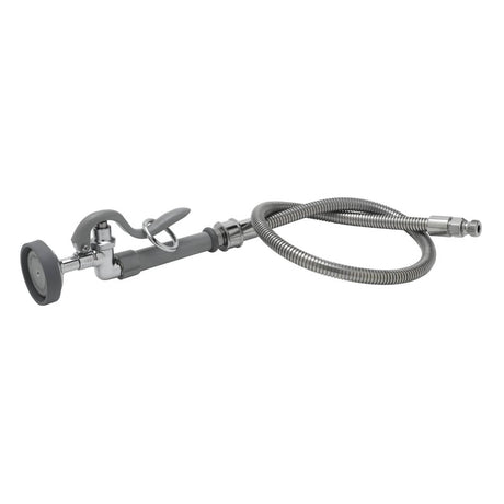 T&amp;S BRASS PARTS T&amp;S Brass B-0100-SWV Spray Valve (B-0107) &amp; Flex SS Hose (B-0044-H) &amp; S - SKU TSB-0100-SWV