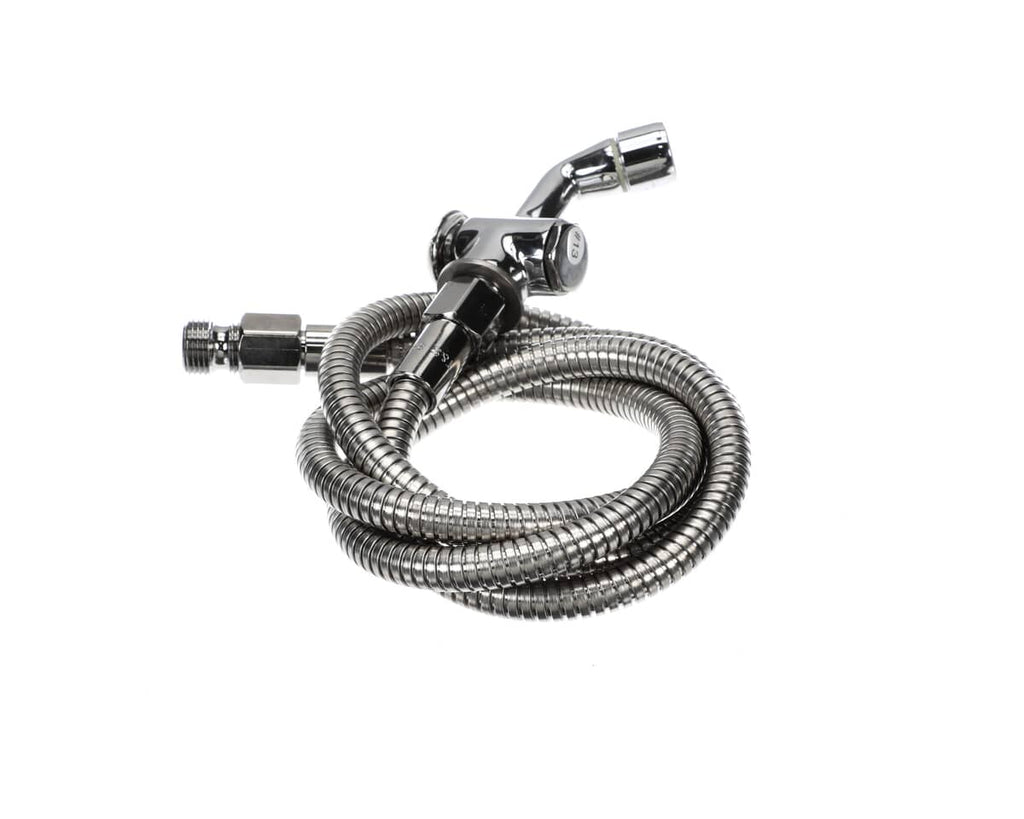 T&S BRASS PARTS T&S Brass B-0101-A68 Spray Valve W/ Aerator 68 Flexible Stai - SKU TSB-0101-A68