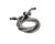 T&S BRASS PARTS T&S Brass B-0101-A68 Spray Valve W/ Aerator 68 Flexible Stai - SKU TSB-0101-A68