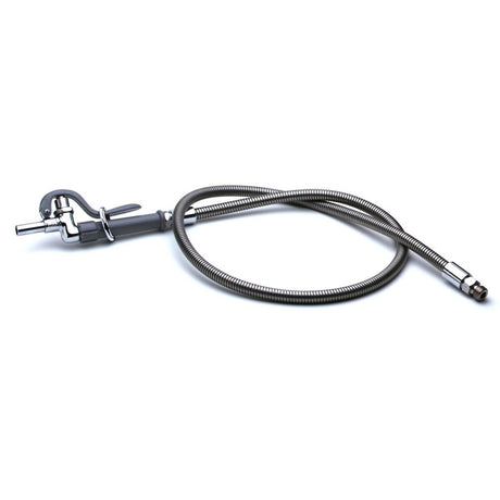 T&amp;S BRASS PARTS T&amp;S Brass B-0102-B Pot &amp; Glass Filler Straight End Nozzle 68 Flexi - SKU TSB-0102-B