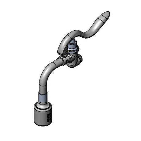 T&amp;S BRASS PARTS T&amp;S Brass B-0107-C90 Spray Valve Low Flow Spray Action With Spray Head - SKU TSB-0107-C90