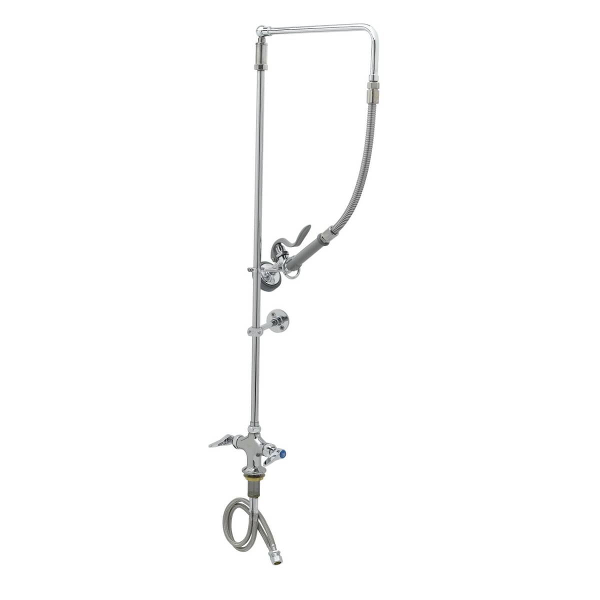 T&amp;S BRASS PARTS T&amp;S Brass B-0111-B Easyinstall Pre-Rinse: Overhead Swivel Arm Single - SKU TSB-0111-B