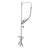 T&S BRASS PARTS T&S Brass B-0111-B Easyinstall Pre-Rinse: Overhead Swivel Arm Single - SKU TSB-0111-B