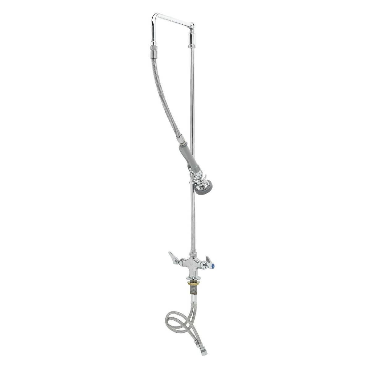 T&amp;S BRASS PARTS T&amp;S Brass B-0111 Easyinstall Pre-Rinse: Overhead Swivel Arm Single - SKU TSB-0111