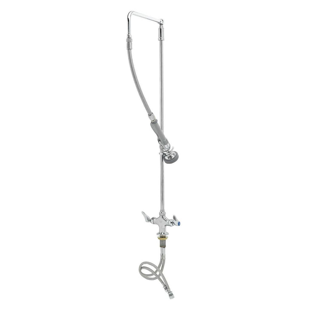 T&S BRASS PARTS T&S Brass B-0111 Easyinstall Pre-Rinse: Overhead Swivel Arm Single - SKU TSB-0111