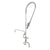 T&S BRASS PARTS T&S Brass B-0113-12CRBJST Easyinstall Pre-Rinse Single Hole Base Cerama 1 - SKU TSB-0113-12CRBJST