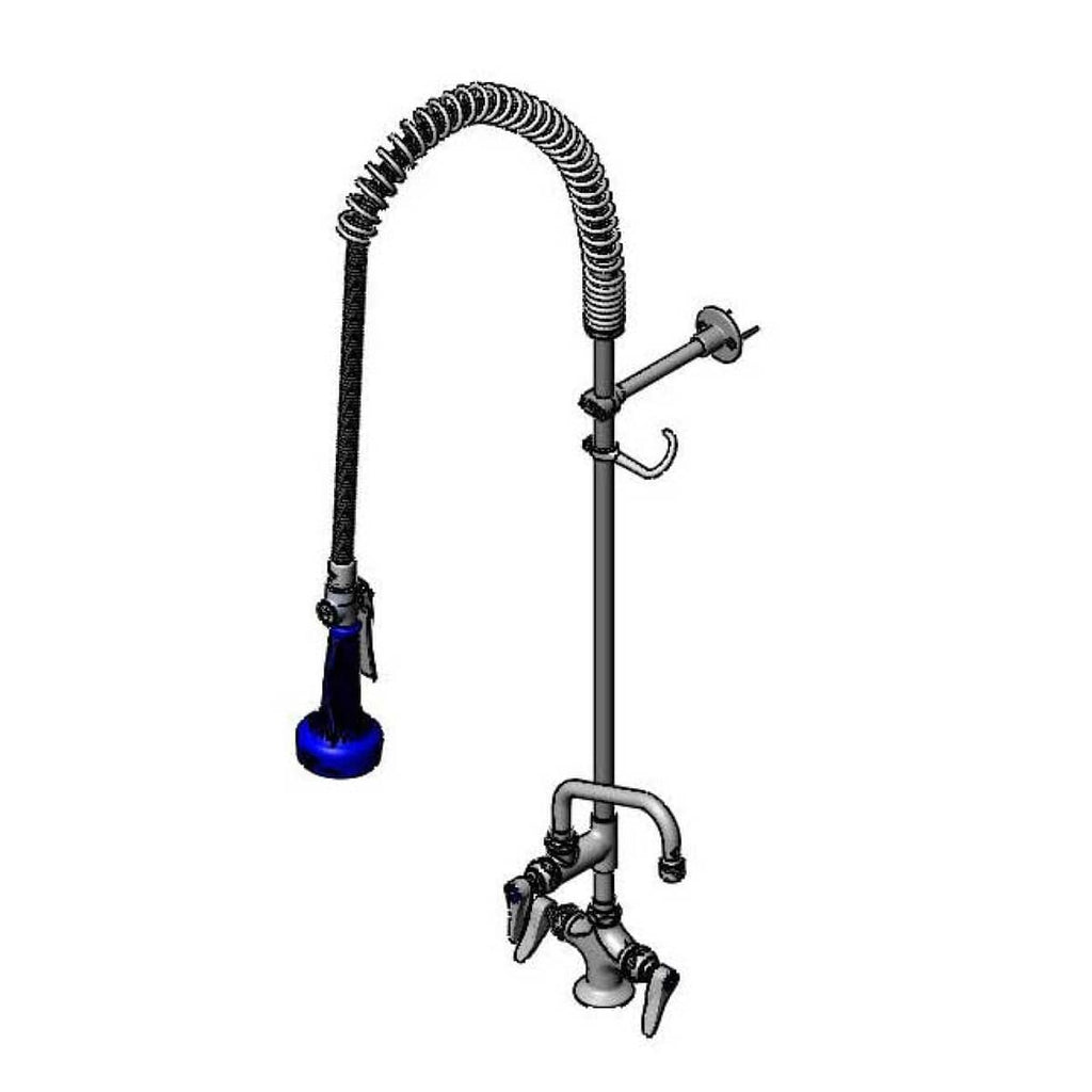 T&S BRASS PARTS T&S Brass B-0113-A06-B08 Easyinstall Pre-Rinse: Single Hole Base 6 Adf No - SKU TSB-0113-A06-B08