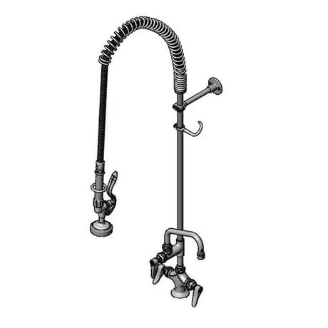 T&amp;S BRASS PARTS T&amp;S Brass B-0113-ADF06-B Easyinstall Pre-Rinse Single Hole Base 6 Add-On - SKU TSB-0113-ADF06-B