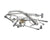 T&S BRASS PARTS T&S Brass B-0113-ADF08-B Easyinstall Pre-Rinse Single Hole Base - SKU TSB-0113-ADF08-B