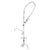 T&S BRASS PARTS T&S Brass B-0113-ADF10-B Easyinstall Pre-Rinse Single Hole Base 10 Add-O - SKU TSB-0113-ADF10-B