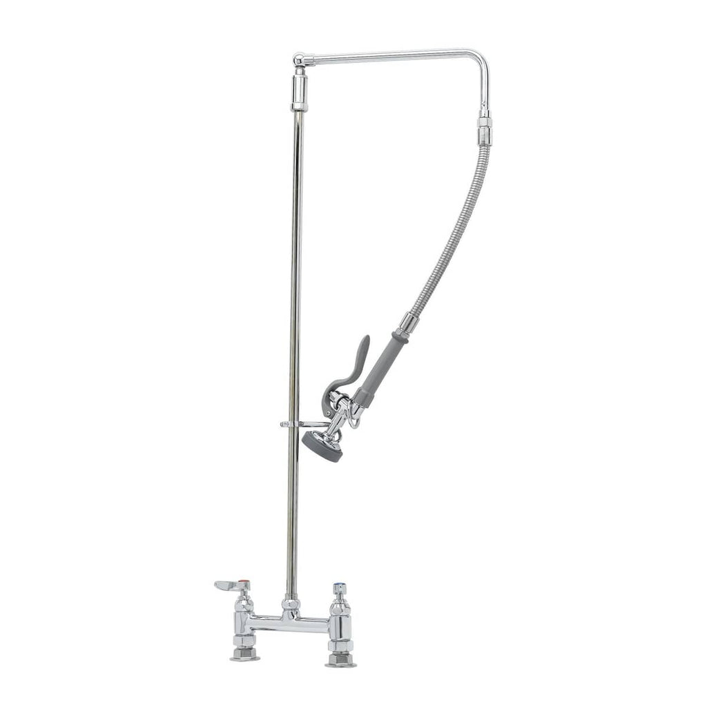 T&S BRASS PARTS T&S Brass B-0121 Pre-Rinse Unit: 8 Deck Mount Base, 12 Overhead S - SKU TSB-0121