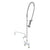 T&S BRASS PARTS T&S Brass B-0123-12CRCCVB Pre-Rinse 8C/C Deck Mount Add-On Faucet 00CC I - SKU TSB-0123-12CRCCVB