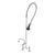 T&S BRASS PARTS T&S Brass B-0123-A08-B08 Easyinstall Pre-Rinse Spring Action Deck Mount - SKU TSB-0123-A08-B08
