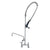 T&S BRASS PARTS T&S Brass B-0123-A12-B08C Easyinstall Pre-Rinse Spring Action 8 Deckmount - SKU TSB-0123-A12-B08C