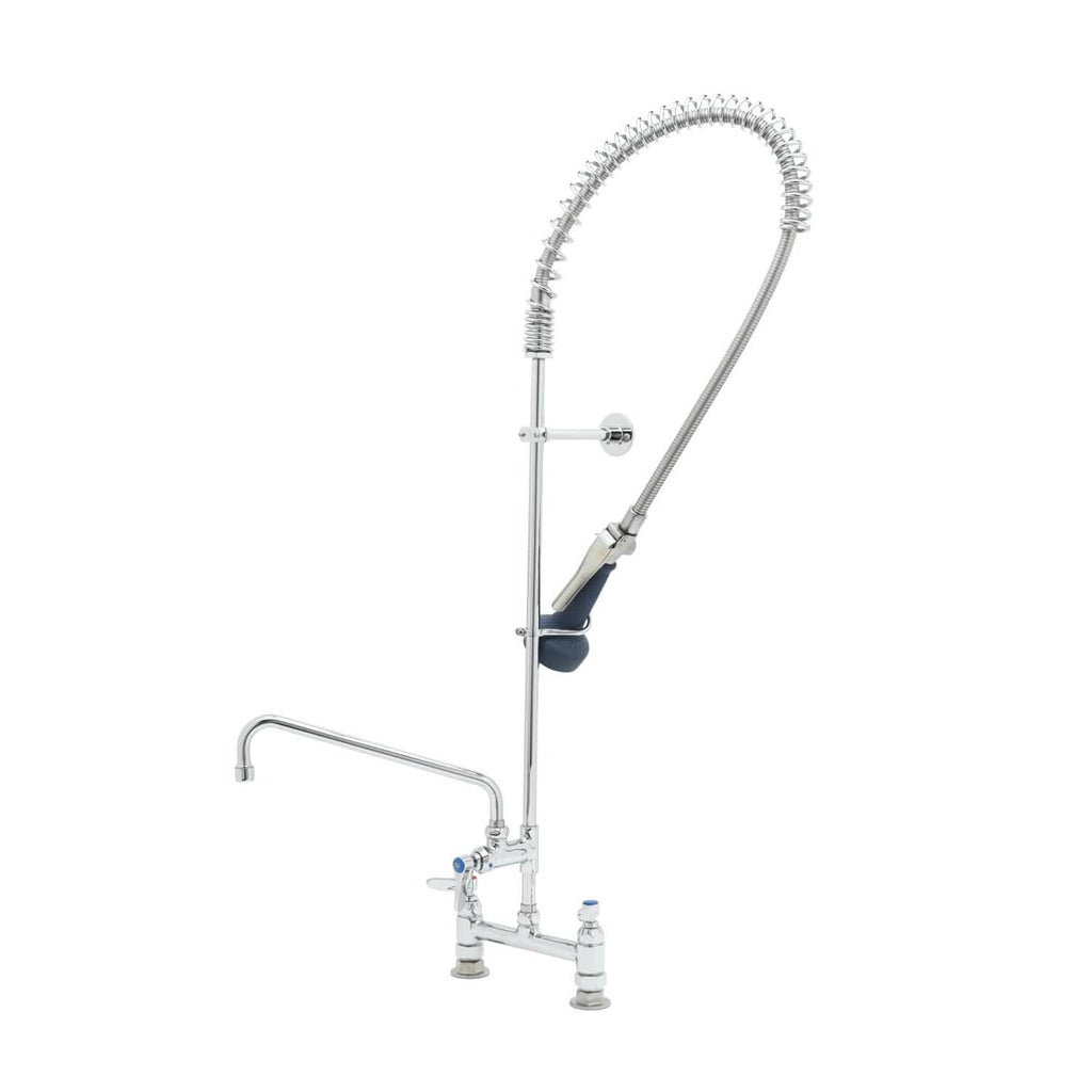 T&S BRASS PARTS T&S Brass B-0123-A12-B08 Easyinstall Pre-Rinse Spring Action Deck Mount - SKU TSB-0123-A12-B08