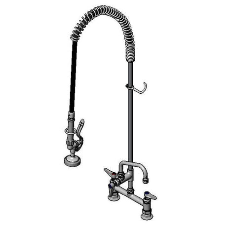 T&amp;S BRASS PARTS T&amp;S Brass B-0123-ADF06 Easyinstall Pre-Rinse, Spring Action, Deck Mount, - SKU TSB-0123-ADF06