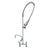 T&S BRASS PARTS T&S Brass B-0123-ADF08-B Easyinstall Pre-Rinse 8 Deck Mount Base Add-On - SKU TSB-0123-ADF08-B